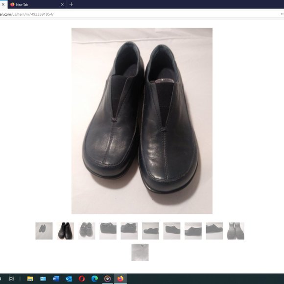 Easy Spirit Leather Esandreas Dark Blue shoes - Picture 1 of 10